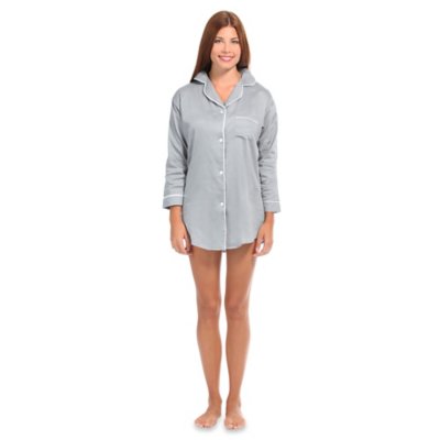 button front sleep shirt
