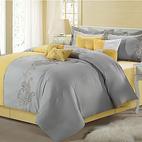 Buy Chic Home Annemarie 8 Piece Queen forter Set in