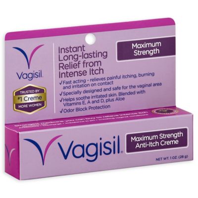 Vagisil® 1 oz. Anti-Itch Crème in Maximum Strength - Bed Bath & Beyond