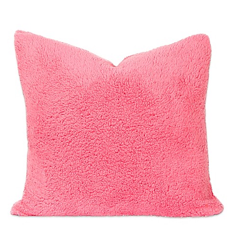 Toddler Bedding Sets > Crayola Playful Plush 20-Inch Square Throw Pillow in Pink from Buy Buy Baby
