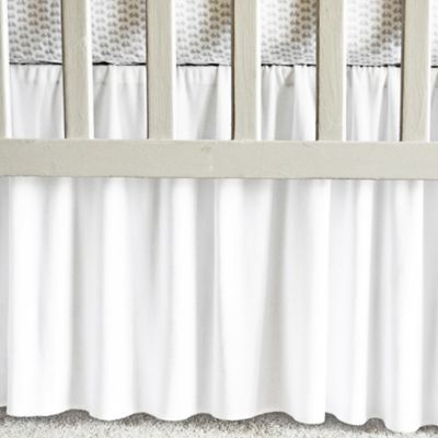 Buy Buy Baby Crib Skirt Crib Skirts Gt Oliver B Chevron Flat