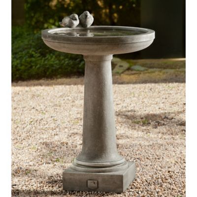 Campania Juliet Birdbath In Alpine Stone - Bed Bath & Beyond