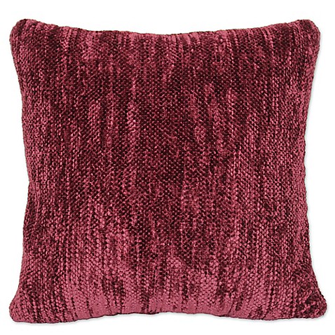 Streamers Chenille Square Throw Pillow - Bed Bath & Beyond
