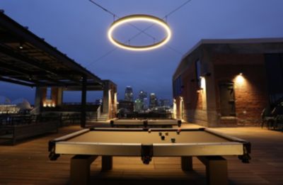outdoor pool table light
