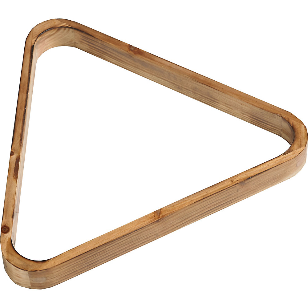 Billiard And Pool Wooden 8-Ball Triangle Rack For Standard 2-1/4 Pool Balls 