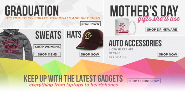Boston College Bookstore Apparel, Merchandise, & Gifts