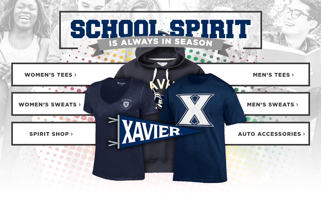 Xavier Bookstore Apparel, Merchandise, & Gifts