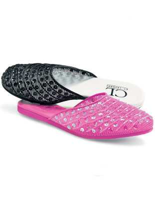 Beaded slides.