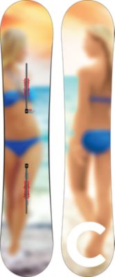 Custom Flying V Snowboard