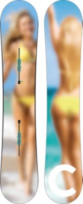 Custom Flying V Snowboard