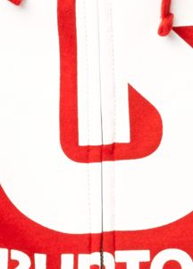 Logo Vertical Full-Zip Hoodie