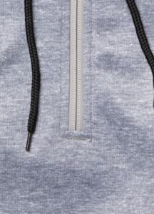1/4 Zip Bonded Fleece Hoodie