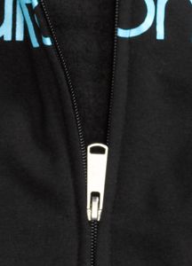 Girls' Her Logo Basic Full-Zip Hoodie