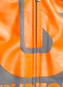 Logo Vertical Full-Zip Hoodie