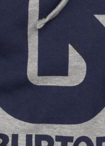 Logo Vertical Pullover Hoodie