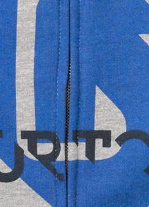 Boys' Slanted Full-Zip Hoodie