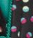 True Black Confetti Print