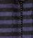 True Black / Hex Mini Stripe