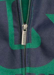 Boys' Logo Vertical Full-Zip Hoodie