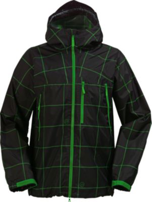 Black Grid Print