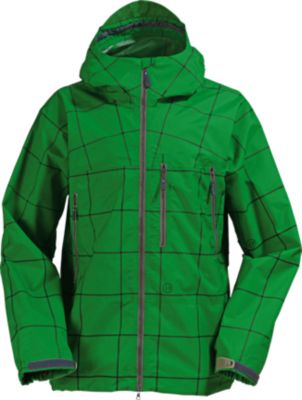 Green Grid Print