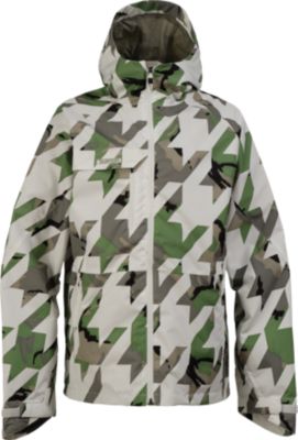 Bright White Houndstooth Camo
