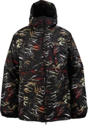 True Black Fruity Tiger Print