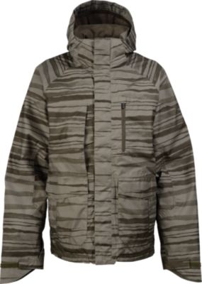 Trench Green Seepage Print