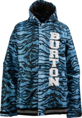 Blue Tiger Print