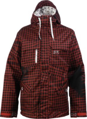 The White Collection Division Snowboard Jacket