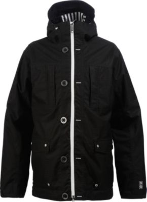 The White Collection Signature Trench Snowboard Jacket