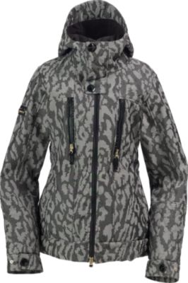 True Black Cheetah Jacquard