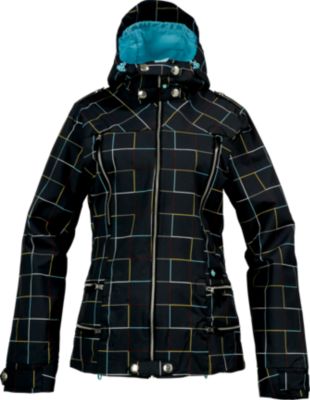 True Black Gridline Print