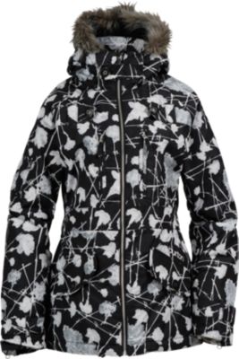 True Black Carnations Print