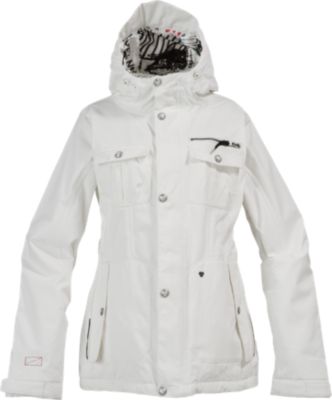 The White Collection Riding Snowboard Jacket
