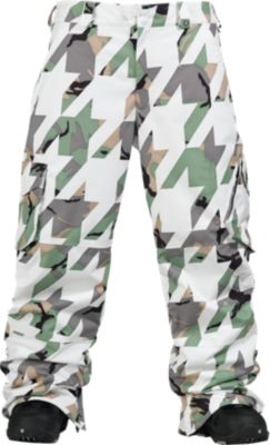 Bright White Houndstooth Camo