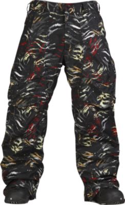 True Black Fruity Tiger Print