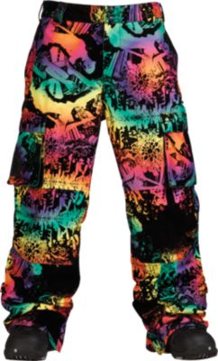 Black Light Flocked Print