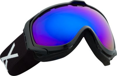 Frame: Black, Lens: Blue Solex