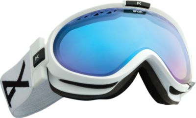 Frame: White, Lens: Blue Lagoon