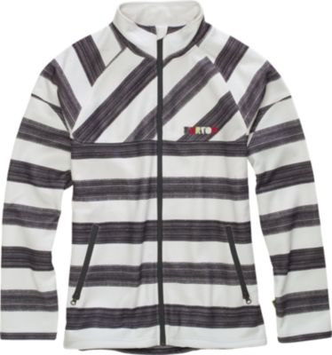 Blotto Gray Jail Stripe Print