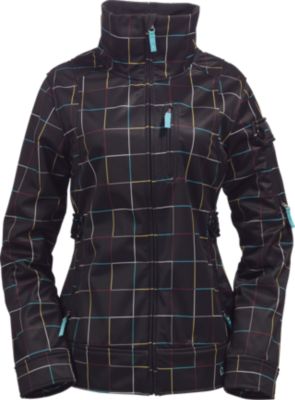 Black Gridline Print