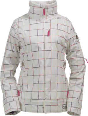 White Gridline Print