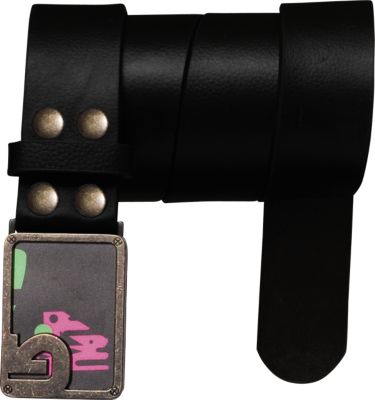Burton Graphic Leather Belt