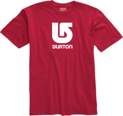 Burton Logo Vertical Short Sleeve Tee