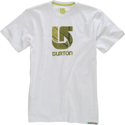 Burton Green Logo Plus Organic Short Sleeve Tee