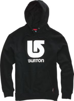 Burton Logo Vertical Pullover Hoodie