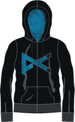 Anon Crime Scene Full-Zip Hoodie