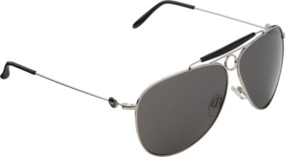 Frame: Silver, Lens: Gray