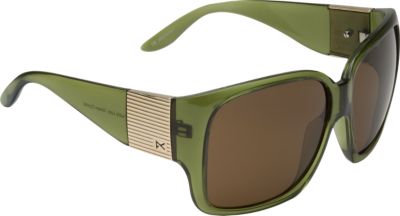 Frame: Green Crystal, Lens: Brown